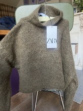Zara Cropped Jumper Size S