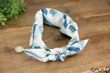 Handmade Cotton Blue & White