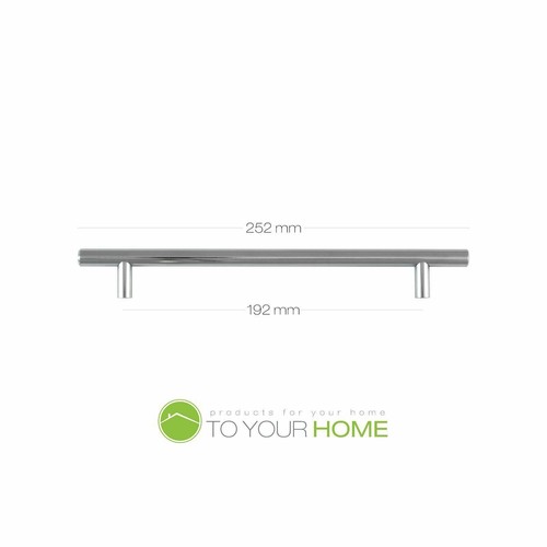 Bar solid chrome - t,
