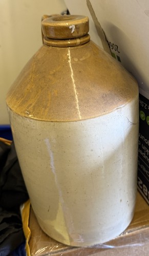 Old stoneware beer brewery - old,