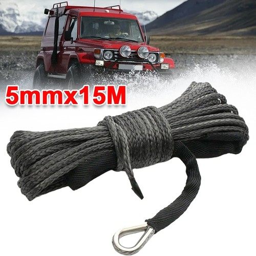 15m heavy duty synthetic winch - heavy,