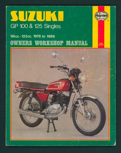 Suzuki gp100 gp125 - gp100, haynes
