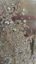 Nude illusion prom dress size - prom,