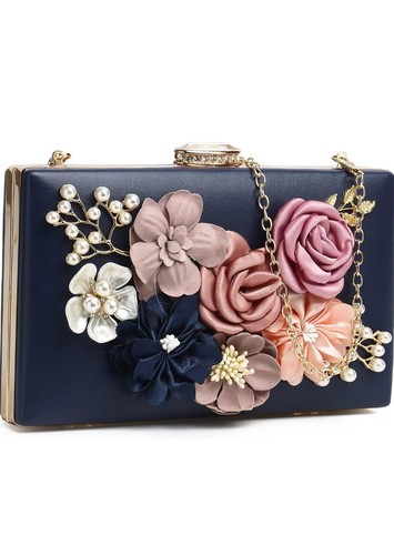 Floral fancy evening - fancy, clutch