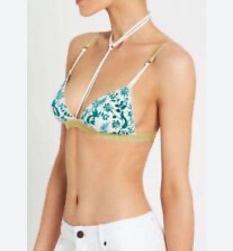 Sass bide white green floral - &,