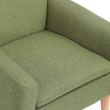 Linen modern armchair accent - modern,