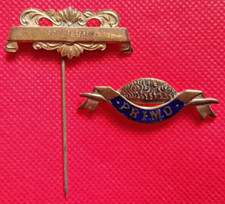 2 RAOB Buffaloes BRASS & BLUE