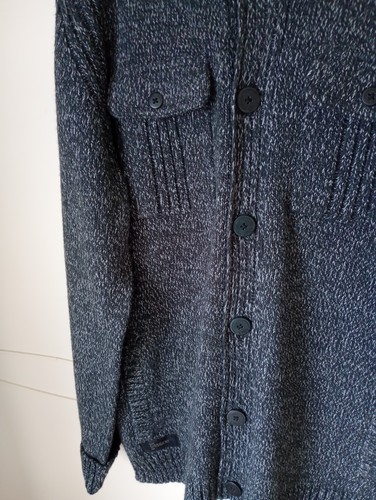 Dnm men cardigan long - men's, sleeve