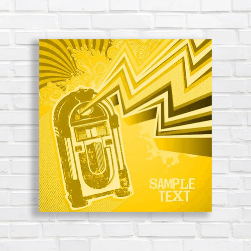 Retro jukebox music box - jukebox,