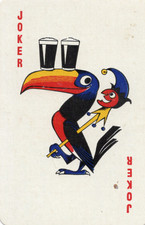 RARE VINTAGE "Guinness Brewery (Toucan)" JOKER Play Card #47
