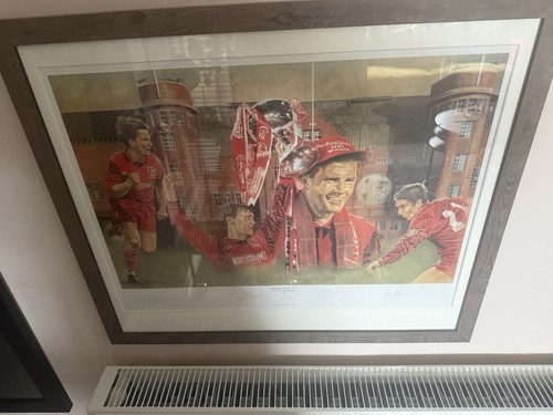 Aberdeen football club - club, framed