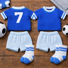 Knitted Knitting DK Football