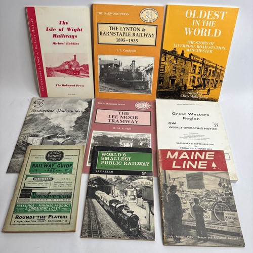 Vintage train books - x,