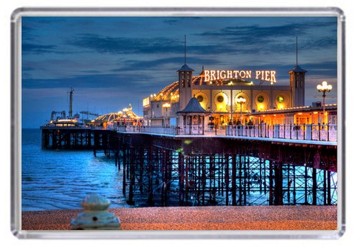 Brighton pier fridge - fridge, magnet