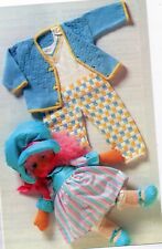 ~ Phildar Baby Knitting Pattern For Cosy Dungarees & Pretty Jacket ~ 8 ~ 10m