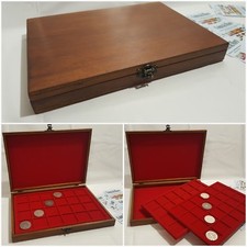 Wooden coin tray cabinet - coin,