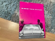 BMW 700 COUPE. BROCHURE.  1959