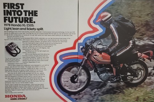 1978 honda xl250s - 1978,
