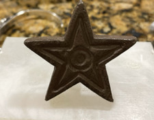 Vtg Cast Iron Drawer Pulls