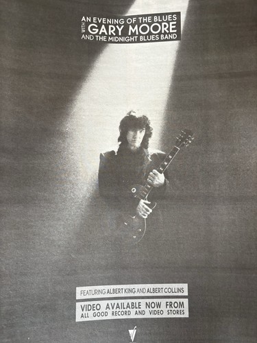 Gary moore nme advert - gary,