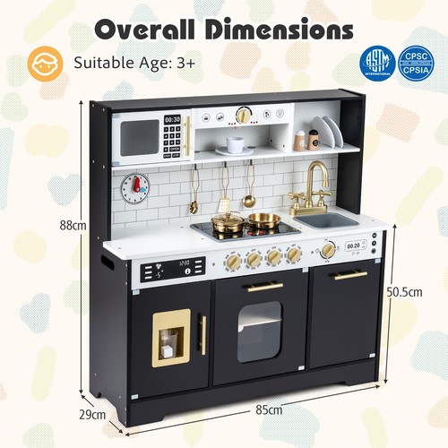 Play kitchen kids wooden - play,