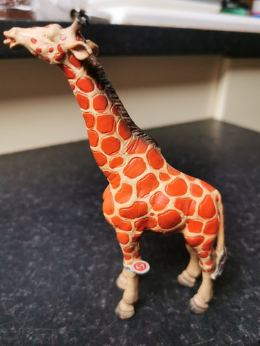 Schleich giraffe male rare - giraffe,