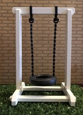 Lundby White Swing Vintage