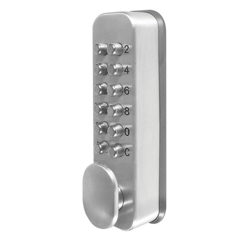 Push button door - door, lock
