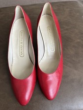 Women's Red High Heel Court