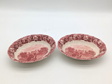 Pair of Vintage Cookham Berks Palissy Pottery Bowls A119 P922