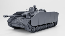 STUG IV (Sturmgeschütz IV) with Shields (Germany,Ww2) 3DPrint Wargaming Tabletop