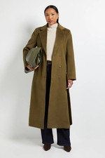 Wallis Olive Coat Womens