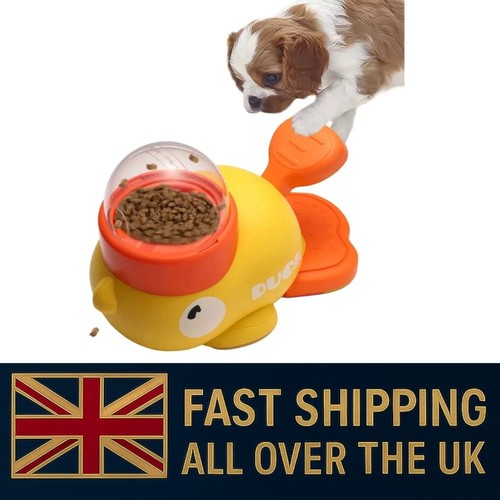 Duck dog food treat dispenser - dog,