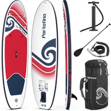 Inflatable paddle board stand - board,