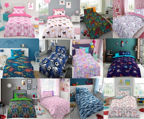Kids microfibre single duvet - microfibre,