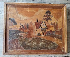 Vintage Likely 1930s Marquetry