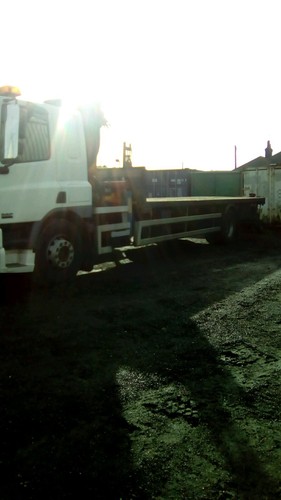 Daf hiab lorry for hire - lorry,