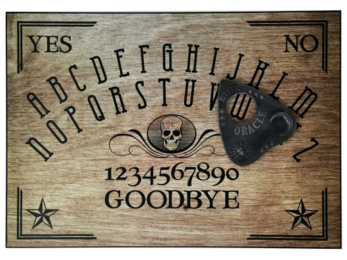 Hand finished skull - a4,