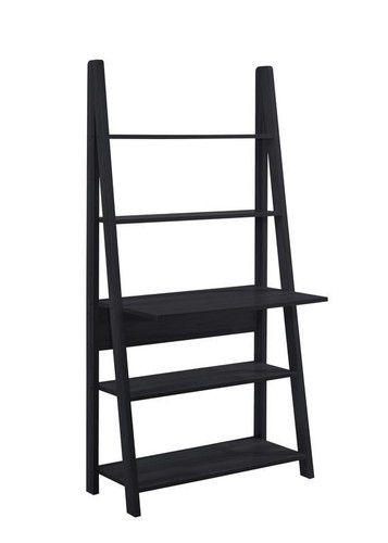 Ladder desk bookcase - desk, shelving