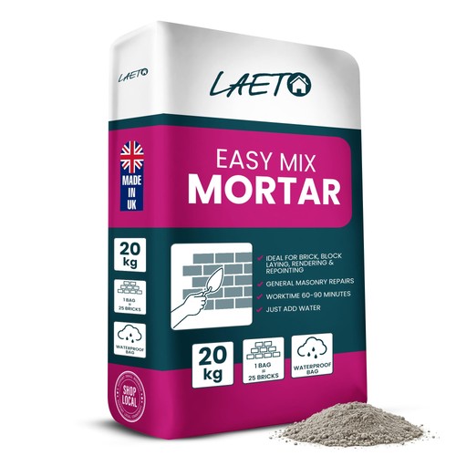 Easy mix mortar 20kg - easy, ready