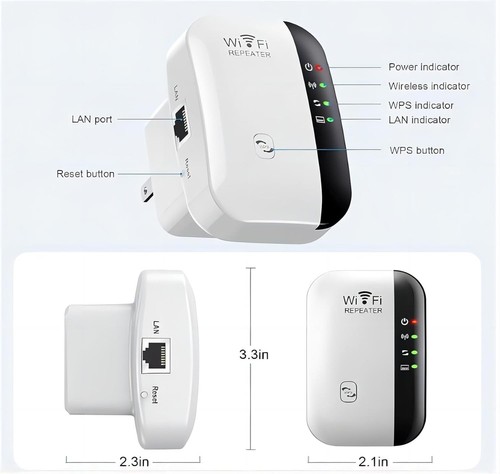 Long range wifi booster - long,
