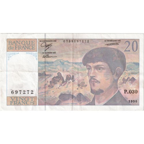 France francs debussy - 20,