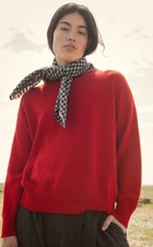 Red Knit Sweater by Plumo