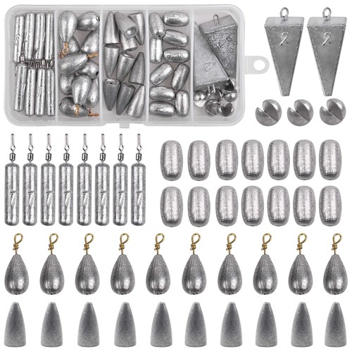 Fishing sinkers weights - weights, kit