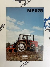 MASSEY FERGUSON 575 TRACTOR SALES LEAFLET 