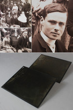 TWO ROYAL GLASS NEGATIVES by Hughes Mullins July 1885 Princess Beatrice Germans