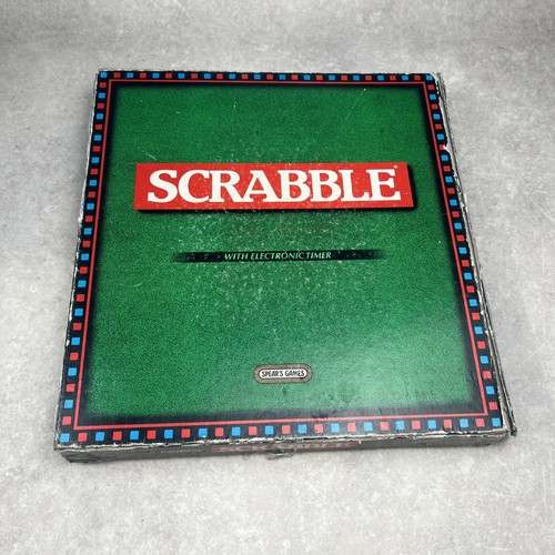Vintage scrabble deluxe - scrabble, board