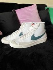 Nike Blazer Mid 77 White&Teal (Barely Used) Mens UK 10.5