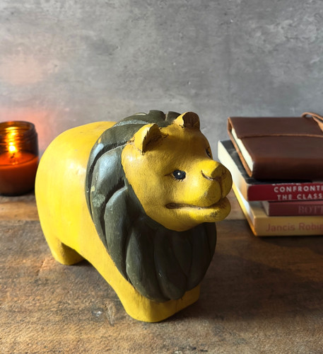 Vintage hand carved - carved, wooden