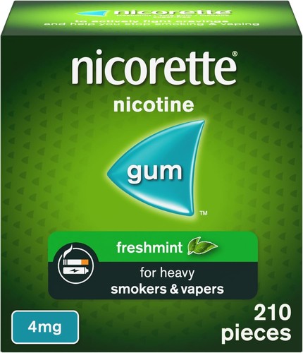 210 nicorette nicotine - x,